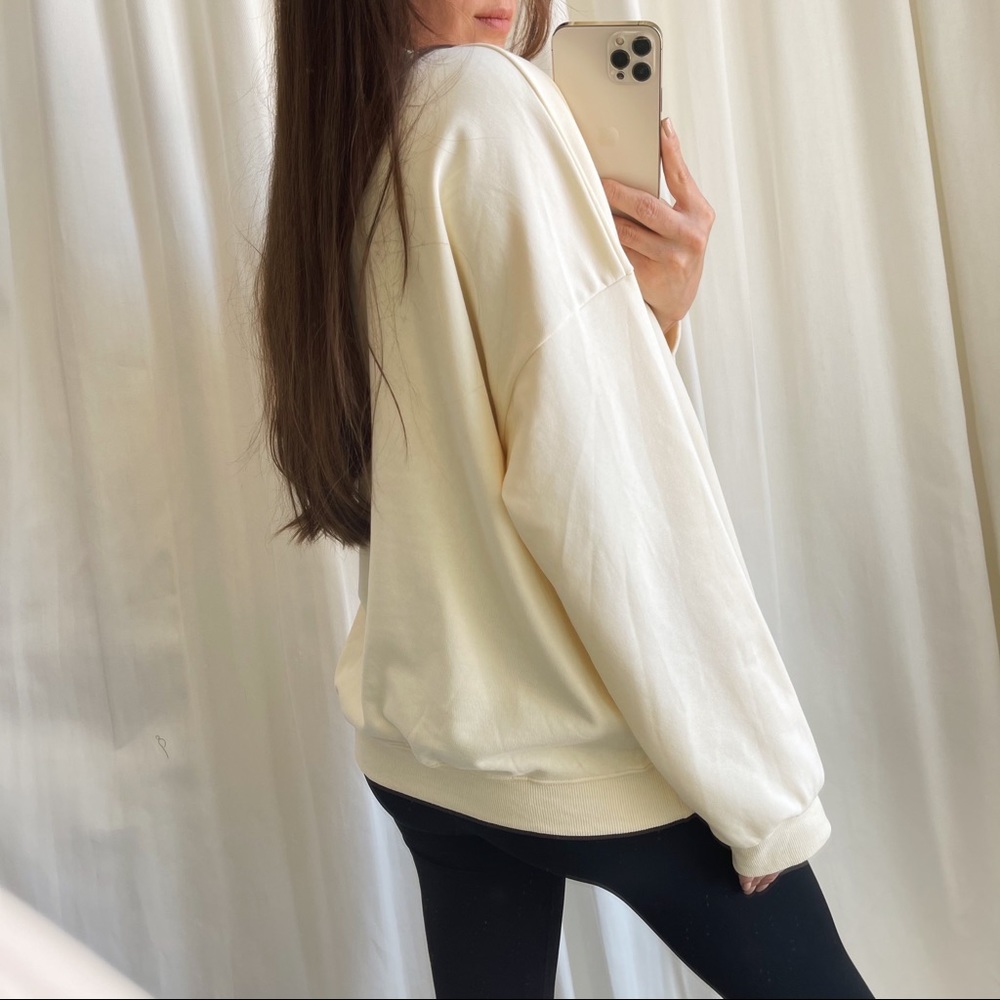 Crème De La Crème Sweatshirt — Cream - Picture 7 of 10
